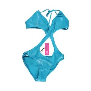 1New Nalia Size Medium Blue Women's Swimwear